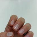 [셀프 여름 젤네일] 웜톤, 쿨톤 안 타는 깔끔한 화이트 글리터✨ | 바르기 쉬운 요거트젤 글리터 05호 후기