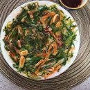 부추전 바삭하게 만들기 오징어 부추전 레시피 부추부침개 만드는법 이미지