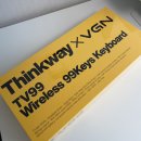 키보드ㅣ씽크웨이 x VGN TV99 유무선 99배열 기계식 키보드 내돈내산 후기
