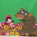 빨간모자와 늑대 이미지