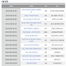 2025년 3월 ~ 6월 까지 국내 마라톤 대회 일정 이미지