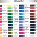 유화물감 (oil color painting) 및 색상표, 기타 도구 이미지