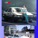 Initlal D AE86 이미지