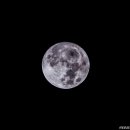 구름속 보름달 이미지