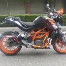 2016년식 새차같은 KTM 듀크390 판매합니다. 2800km 이미지