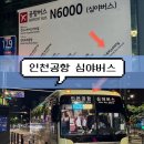 버스표 | 심야 공항버스 N6000 시간표 고속터미널 탑승 후기