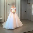 루나네 | 부산 루나스포사 드레스 셀렉 홀터넥 오간자 미카도 실크 잔잔비즈 추가금 후기