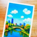 오일파스텔로 색감 표현하기 이미지