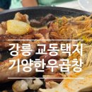 강릉 기양한우곱창 : 교동택지점, 한우 곱창 막창 대창 그리고 볶음밥 무조건