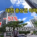 대전 중심지 아파트가 평당 430만원으로 ‘뚝’ 이미지