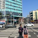 신한은행 앞 횡단보도 이미지