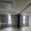 센트럴프라움 | 커튼명가창부천점 센트럴프라움오피스텔 시흥센트럴...에이치헤어 베이지암막커튼 도톰쉬폰커튼 시공후기