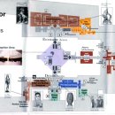 파리 - 루브르 박물관 지도 이미지