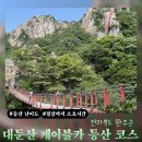 대둔산 케이블카 간격 및 마천대 정상 등산 코스 소요시간 | 삼선계단 우회 가능해요