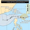 필리핀 태풍 Neneng은 가도를 유지하며 필리핀 루손 지역의 큰 피해를 예상 하고 있습니다. 이미지