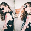 애체안경 이미지