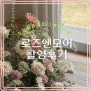 [w11]플라워디렉팅 로즈앤모어 촬영후기(제 짝꿍코드 쓰시면 스벅드려요💗)