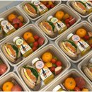 샌드위치와 샐러드(오후) 이미지