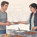 동구무료급식소 이미지