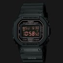 Casio / G-Shock DW-5600MS-1 Men Digital Dial Black Resin Strap Machtwatch / FREE 이미지