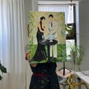 킴킴아트스튜디오 | [샛강] 결기 1주년 서프라이즈 그림 선물 - 킴킴아트 스튜디오🎨