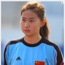 아시안게임 여자축구 중국 골키퍼를 보면.... 이미지