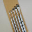 붓들로 | [화방넷 페인터즈] 섬세한 유화 붓 바바라 구성붓 실버 시리즈 25 사용 후기