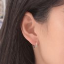 아누에 | [아누에] 플로우 원터치 실버 귀걸이 구매 후기, 심플한 디자인의 링 귀걸이, 미니 사이즈 귀걸이 추천