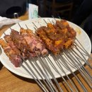 송화양꼬치 | [건대입구역] 송화양꼬치 양꼬치 꿔바로우 &amp; 연태고량주 파티 후기 🎉🎊🎉