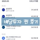 배당 투자 후기 - 미국배당다우존스, 삼성전자, 맥쿼리인프라