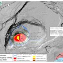 January 25, 2021—Kīlauea summit eruption contour map 이미지