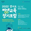 「2022 경기도 평생교육 정기포럼(평생교육바우처 확산을 위한 지방 자치단체 현안과 대응과제)」 행사안내 이미지