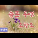 슬픈 우연🎶조항조 이미지