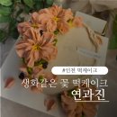 갈월동로 | 인천 떡케이크 연과진 솔직후기, 엄마가 사진부터 찍은 생신 케이크