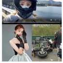 중국 여성 블로거 오토바이 주행중 사망 이미지