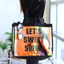 더스윗 | 실물 더 예쁜 만능 인생수영가방 실사용후기 [스윗스윔 사각 홀로그램 메쉬 가방 ver2]