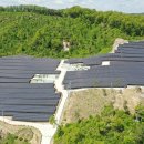 녹색 태양광발전소 이미지