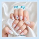 씨유(CU) 암사진주점 | 안성네일 추천｜안성 세라네일 여름 조개네일 이달의아트 후기