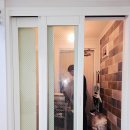 구평동-3 | 부산 사하구 구평동 화신아파트 103동 3연동 중문 와이어 수리