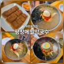 부산 반송 해운대막국수 맛집 평창메밀막국수 후기 및 주차정보