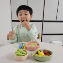 아기 초기 이유식기 세트 유아 간식그릇 실리콘 흡착볼 모엘루베베