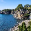 정방폭포 주차장 이미지