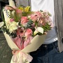 햇빛누리 | 신촌 연세대, 24시 픽업 가능한 꽃 가게 ‘꽃누리샘’ 꽃다발 주문 후기