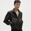 블랙세인트 | 엘무드 세인트 램스킨 레더 보머 자켓 블랙