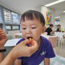 아이와 피자 만들기 광주키즈카페 래빗슬라임 본점