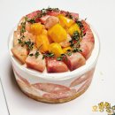 케이크시즌 | 하남케이크 맛집 시즌플레버 복숭아케이크 후기