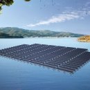 호수 태양광발전소 이미지