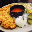 예뜰미술학원 | 노량진 돈까스 탐방 / 삼삼 돈까스에서 치즈 돈까스와 냉면 후기 :)