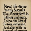 Chat GPT가 번역해 준 시천주문 이미지