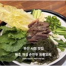 [BMW 병주씨의 맛집] 부산 시청 근처 원조 개성 손만두 유황오리 내돈내산